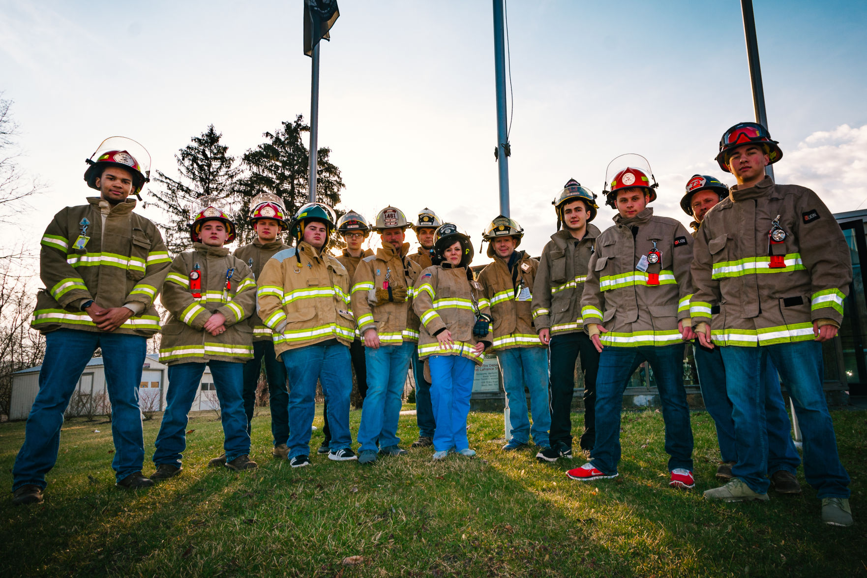 Volunteer firefighters